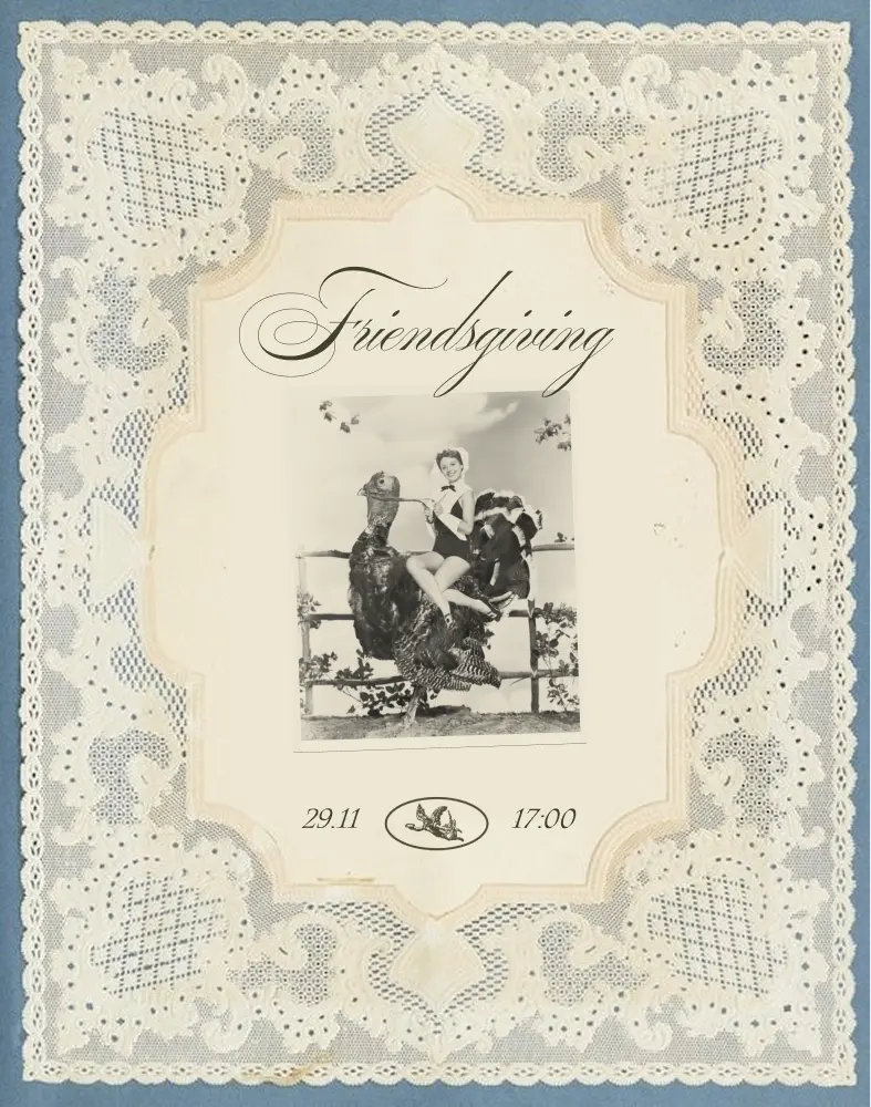 Friendsgiving poster