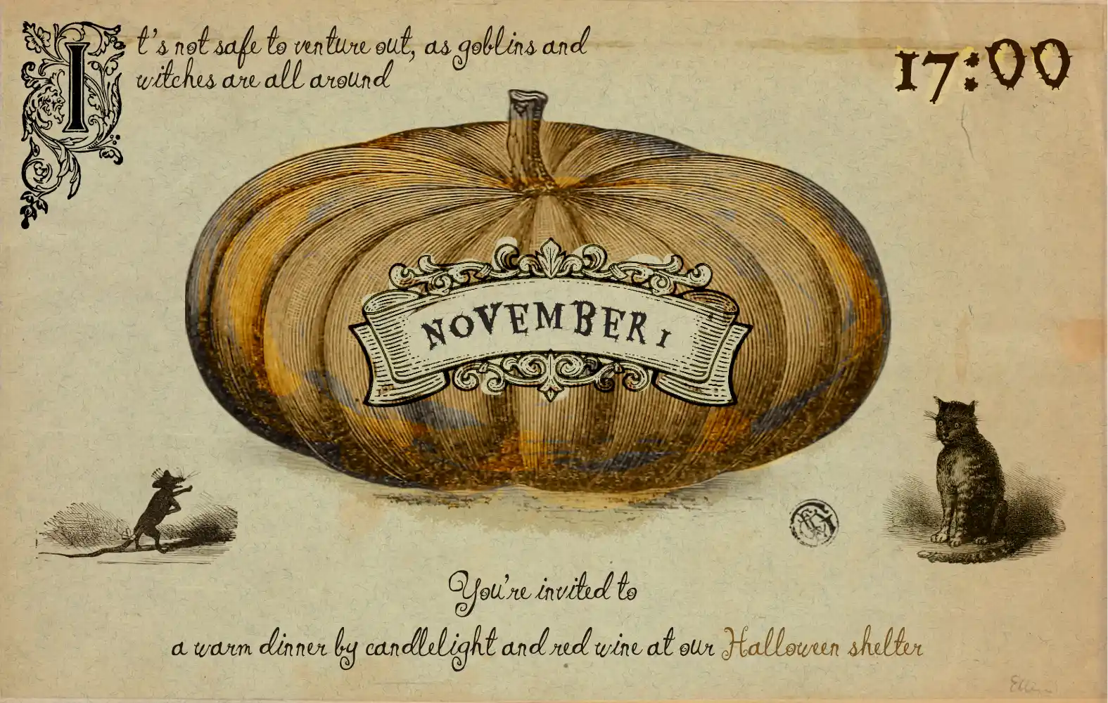 Halloween poster